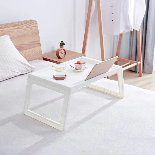 طاولة السرير مع أرجل قابلة للطي