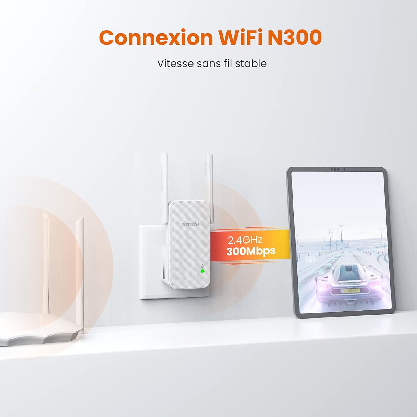 Tenda Répéteur WiFi A9 N300