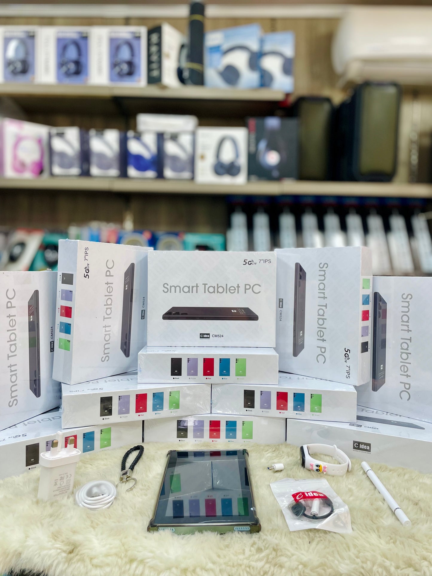 Tablette Éducative 7" C Idea CM524 – Android 15, 8Go RAM, 256Go, 4G LTE + Stylet